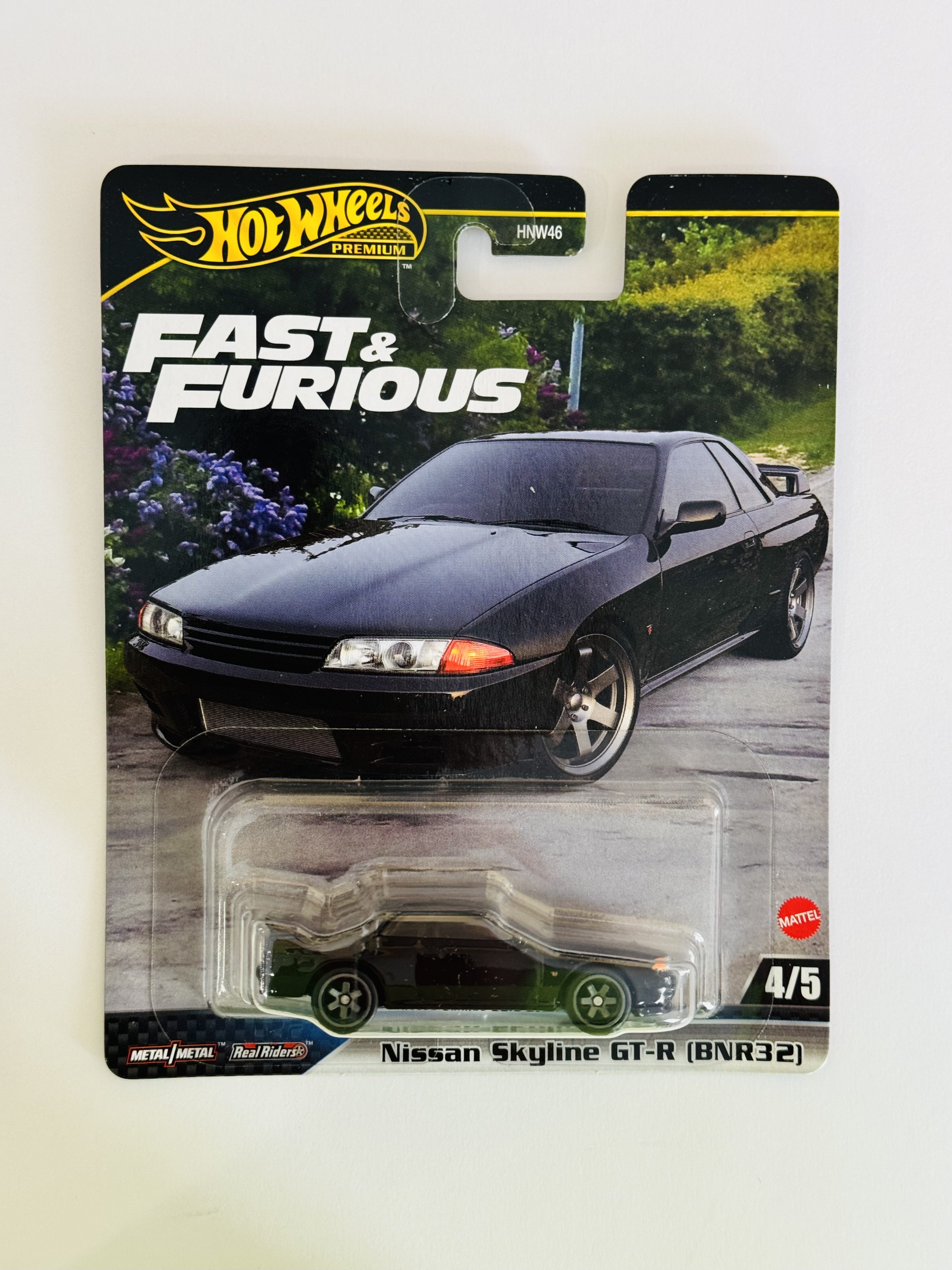 Hot Wheels Premium Fast & Furious Nissan Skyline GT-R (BNR32)