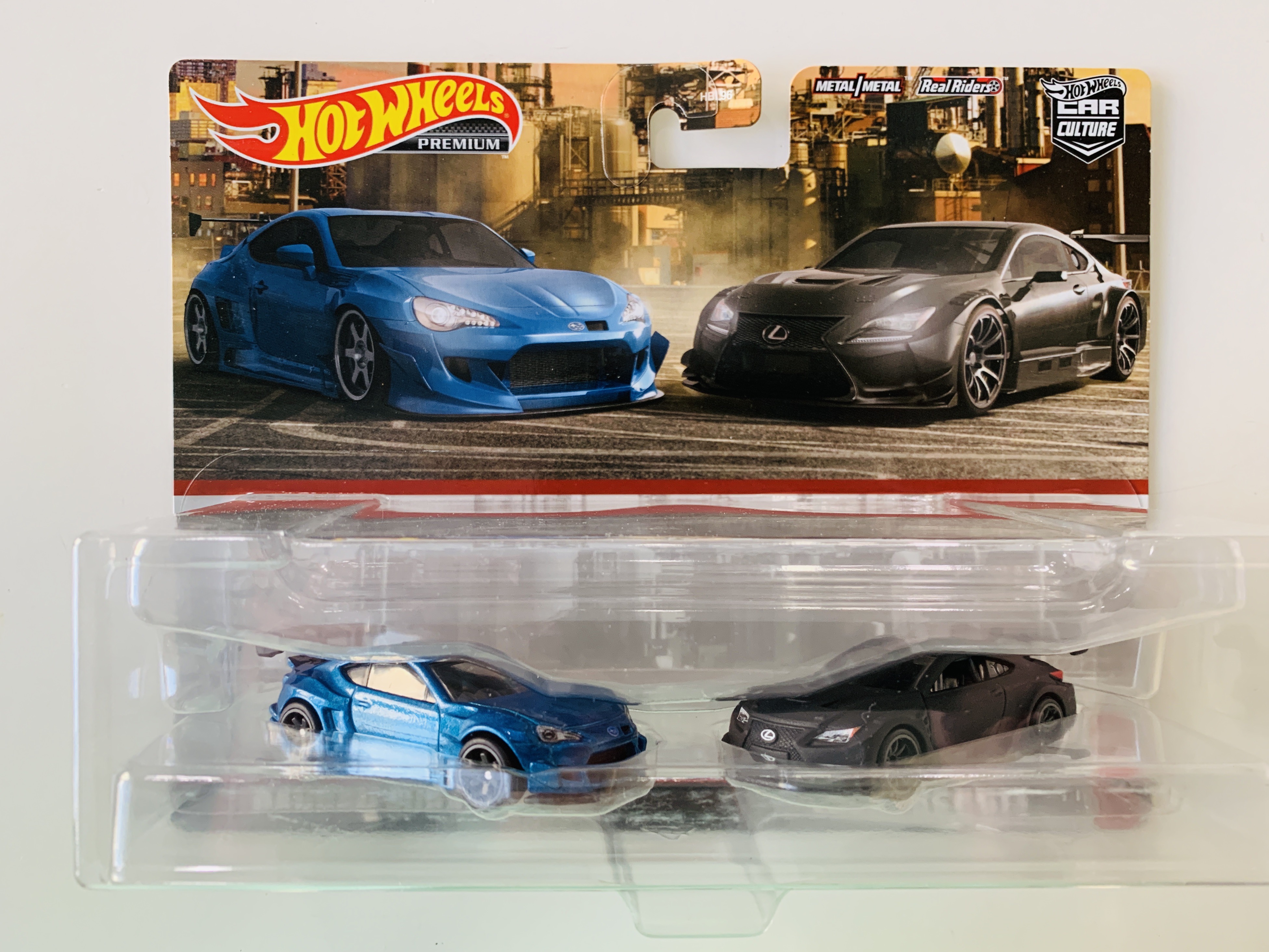 Hot Wheels Premium 2pk Pandem Subaru BRZ and Lexus RC F GT3