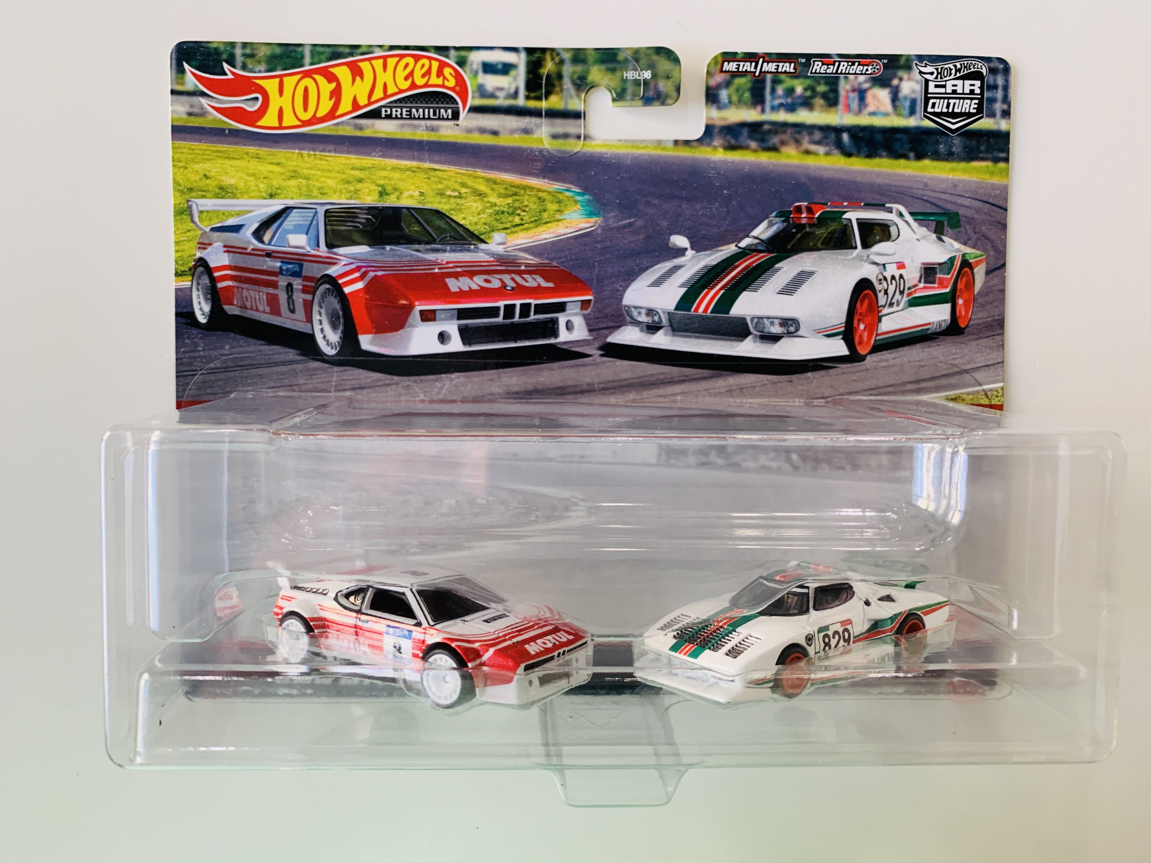 Hot Wheels Premium 2pk BMW M1 Procar and Lancia Stratos Group 5