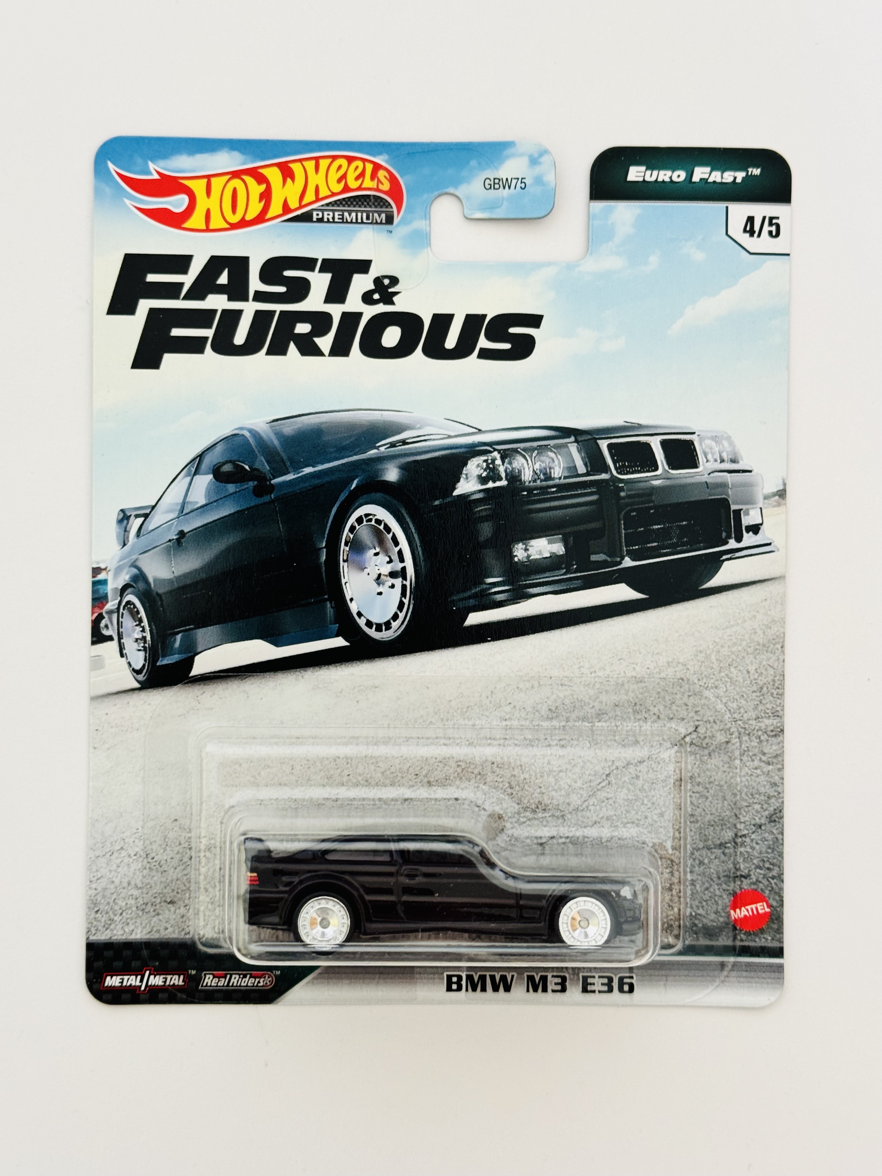 Hot Wheels Premium Fast & Furious Euro Fast BMW M3 E36