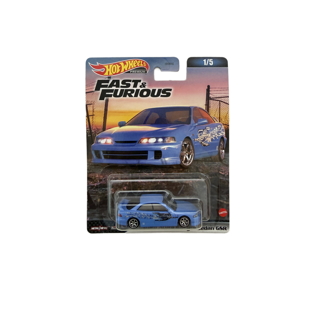 Hot Wheels Premium Fast & Furious Custom Acura Integra Sedan GSR