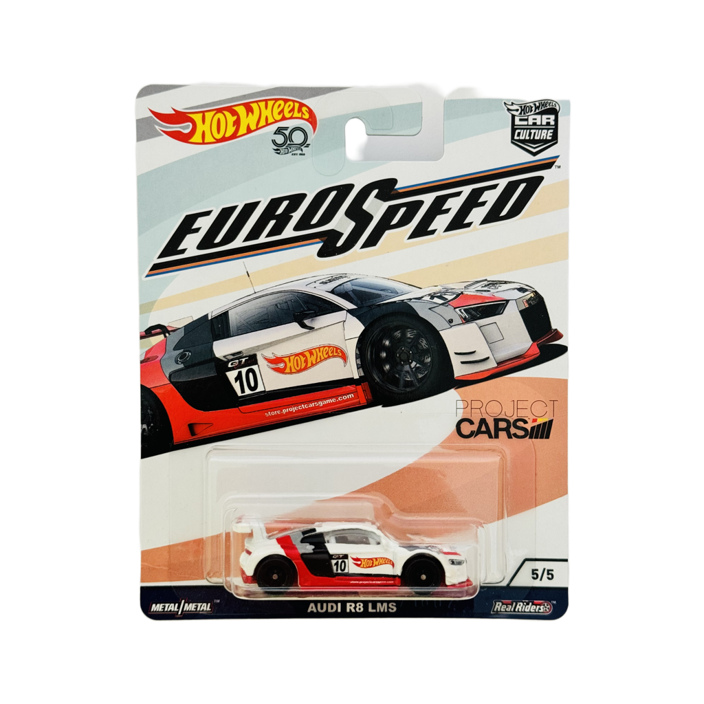 Hot Wheels Premium Car Culture Euro Speed Audi R8 LMS