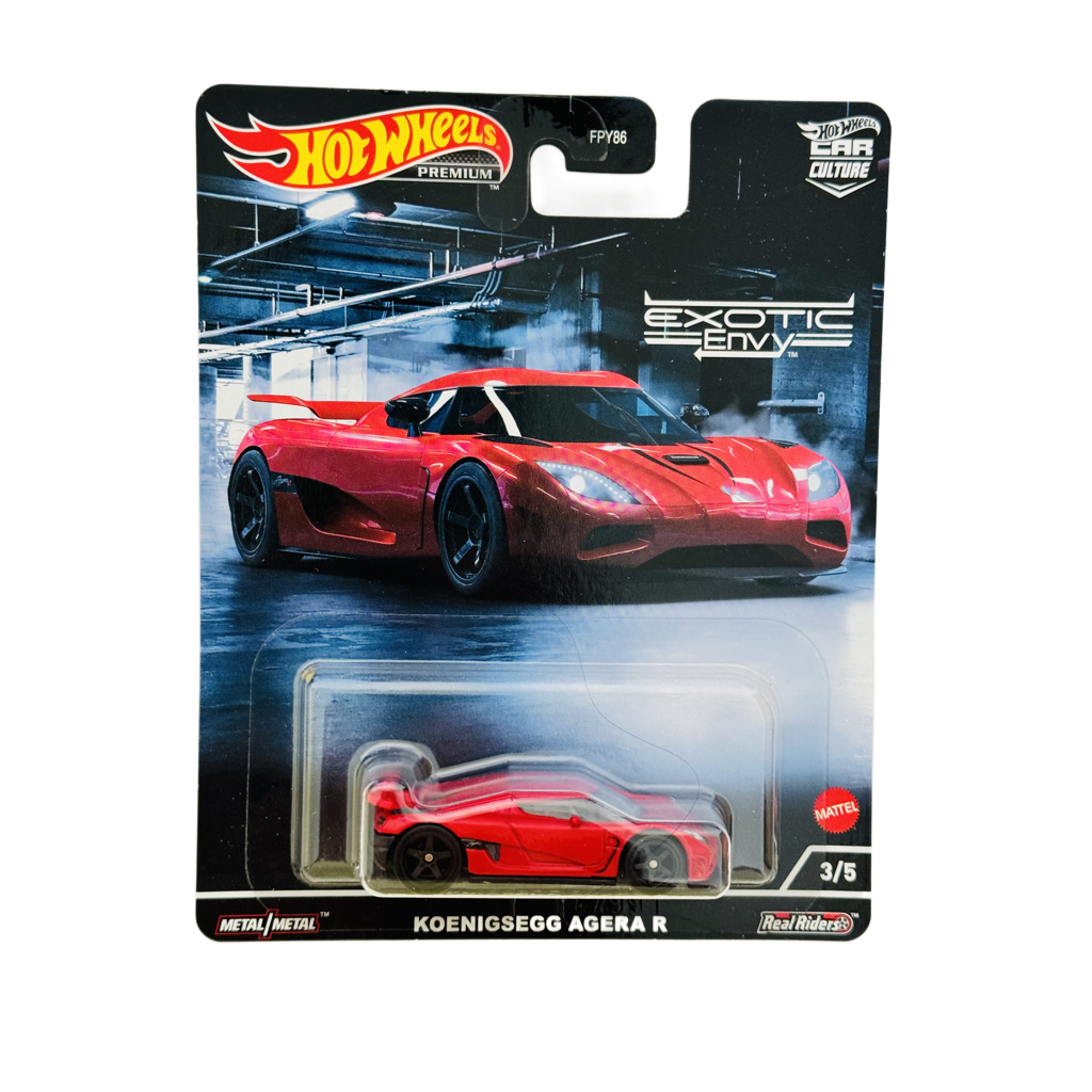 Hot Wheels Premium Exotic Envy Koenigsegg Agera R