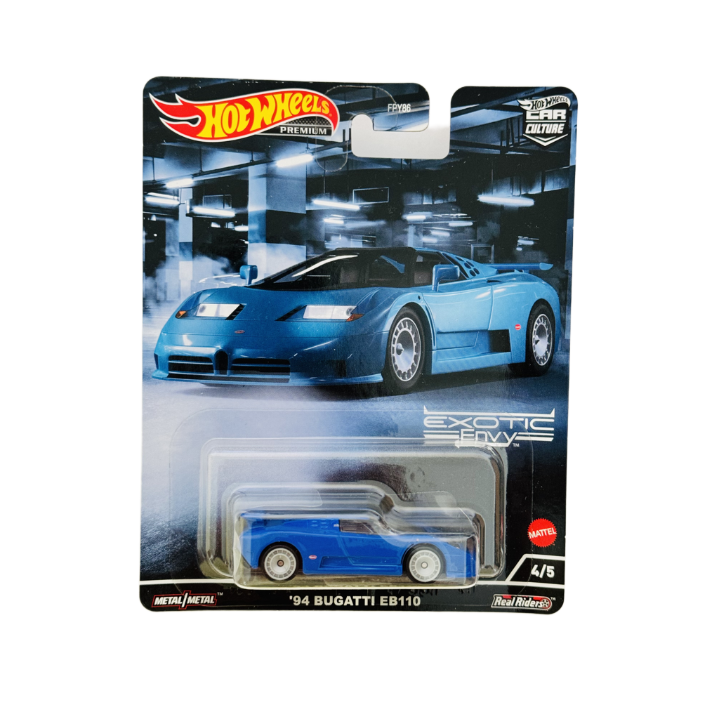 Hot Wheels Premium Exotic Envy '94 Bugatti EB110