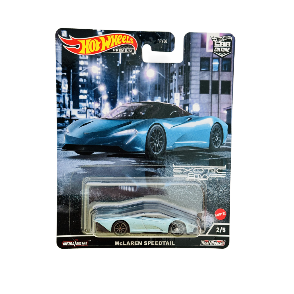 Hot Wheels Premium Exotic Envy McLaren Speedtail