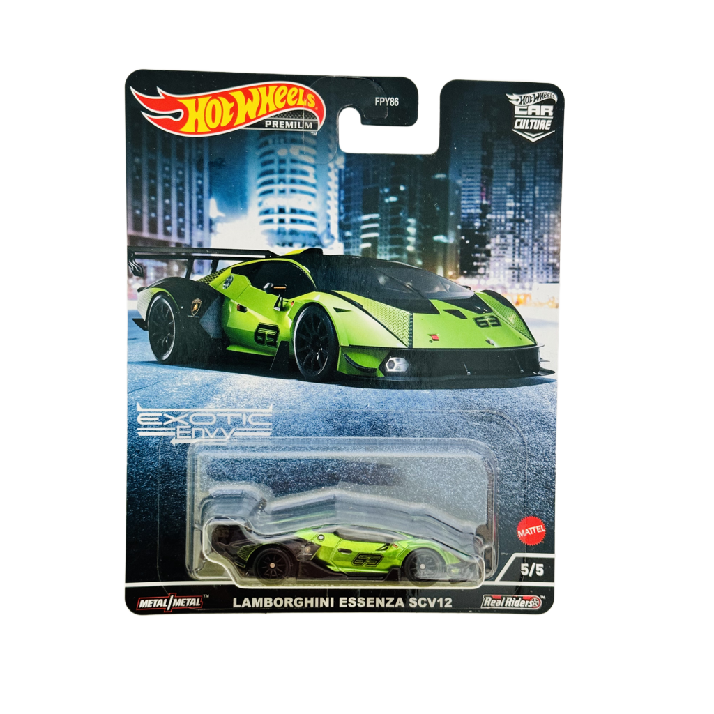 Hot Wheels Premium Exotic Envy Lamborghini Essence SCV12