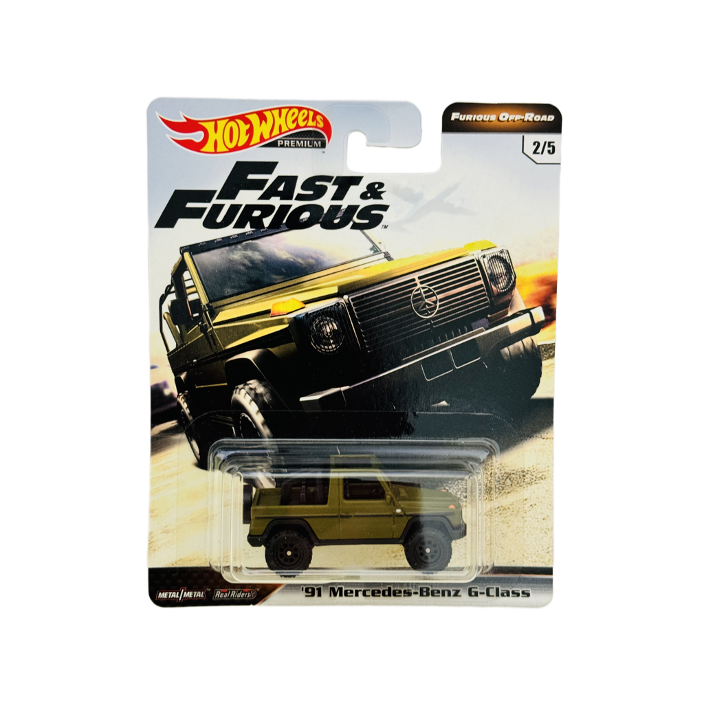 Hot Wheels Premium Fast & Furious Furious Off-Road '91 Mercedes-Benz G-Class