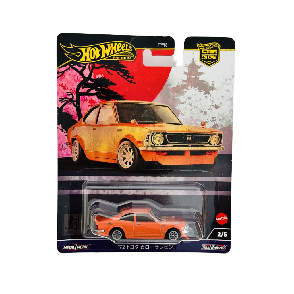 Hot Wheels Premium 2024 Japan Historics '72 Toyota Corolla Levin