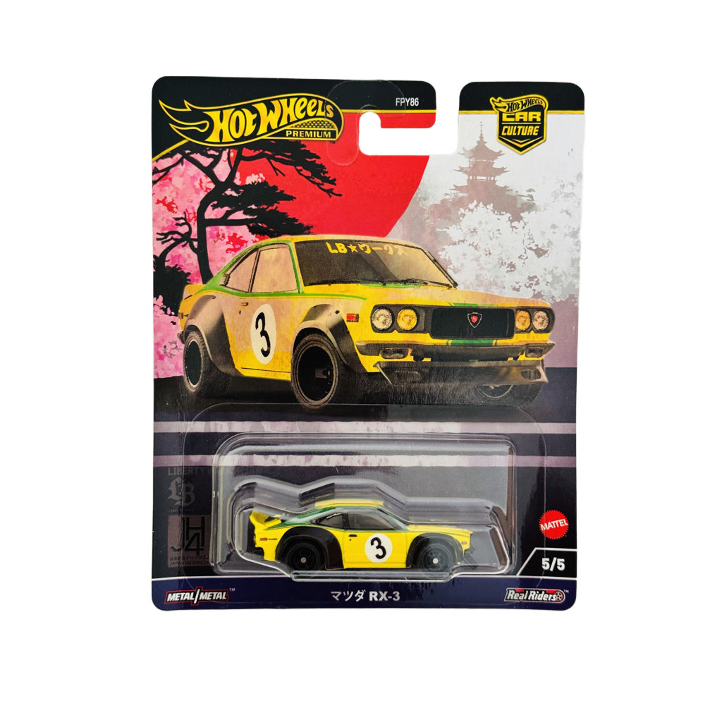 Hot Wheels Premium 2024 Japan Historics Mazda RX-3