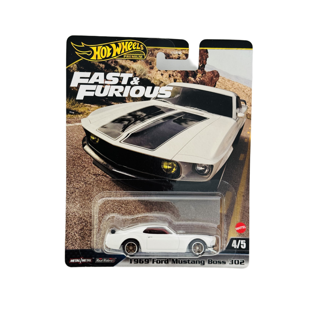 Hot Wheels Premium Fast & Furious 1969 Boss Mustang Boss 302