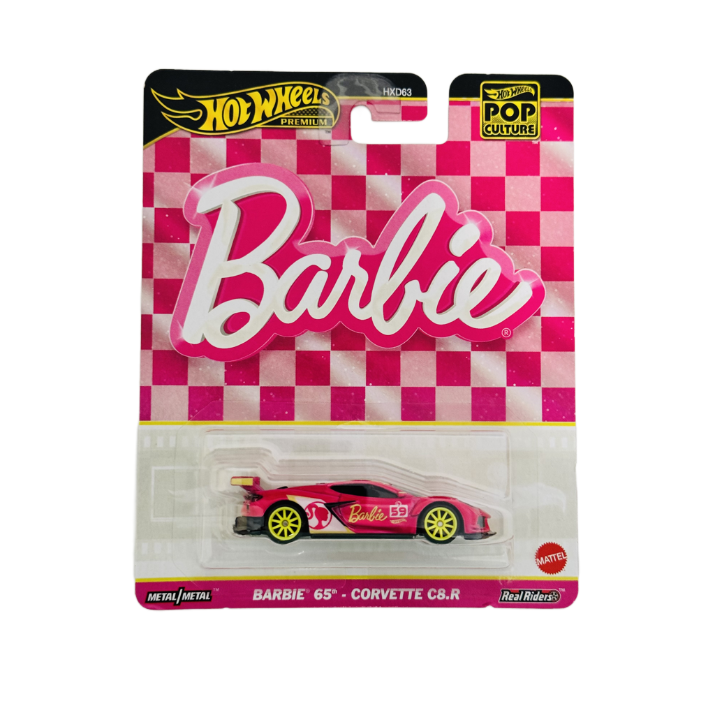 Hot Wheels Premium Barbie 65th 65th Corvette C8.R