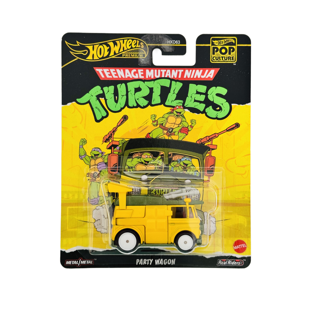 Hot Wheels Premium Teenage Mutant Ninja Turtles Party Van