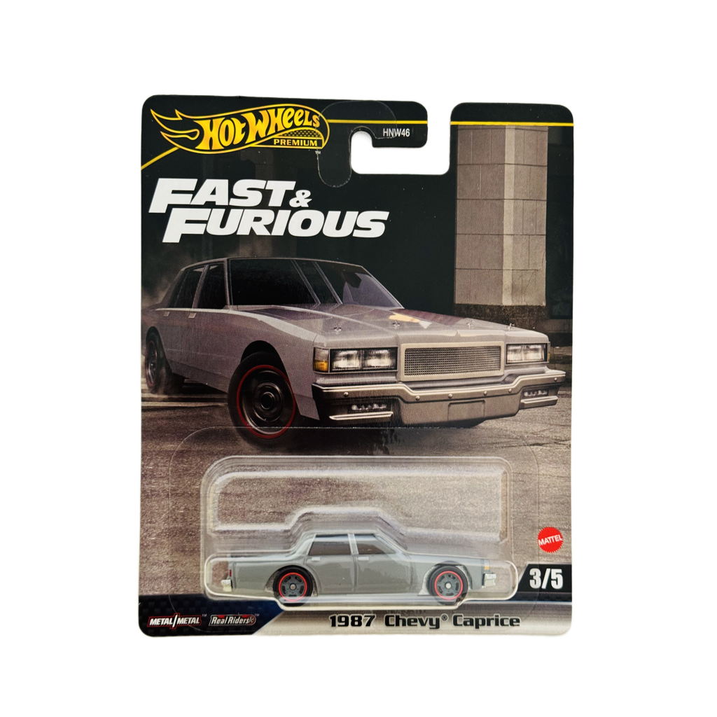 Hot Wheels Premium Fast & Furious Furious 7 1987 Chevy Caprice