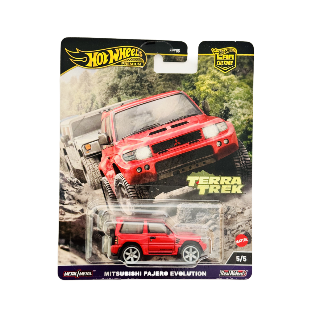 Hot Wheels Premium Terra Trek Mitsubishi Pajero Evolution