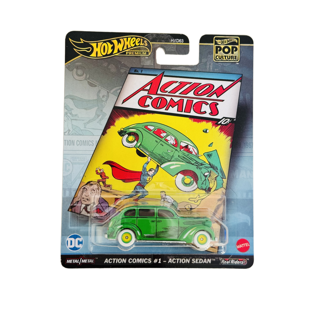 Hot Wheels Premium Action Comics #1 Action Sedan