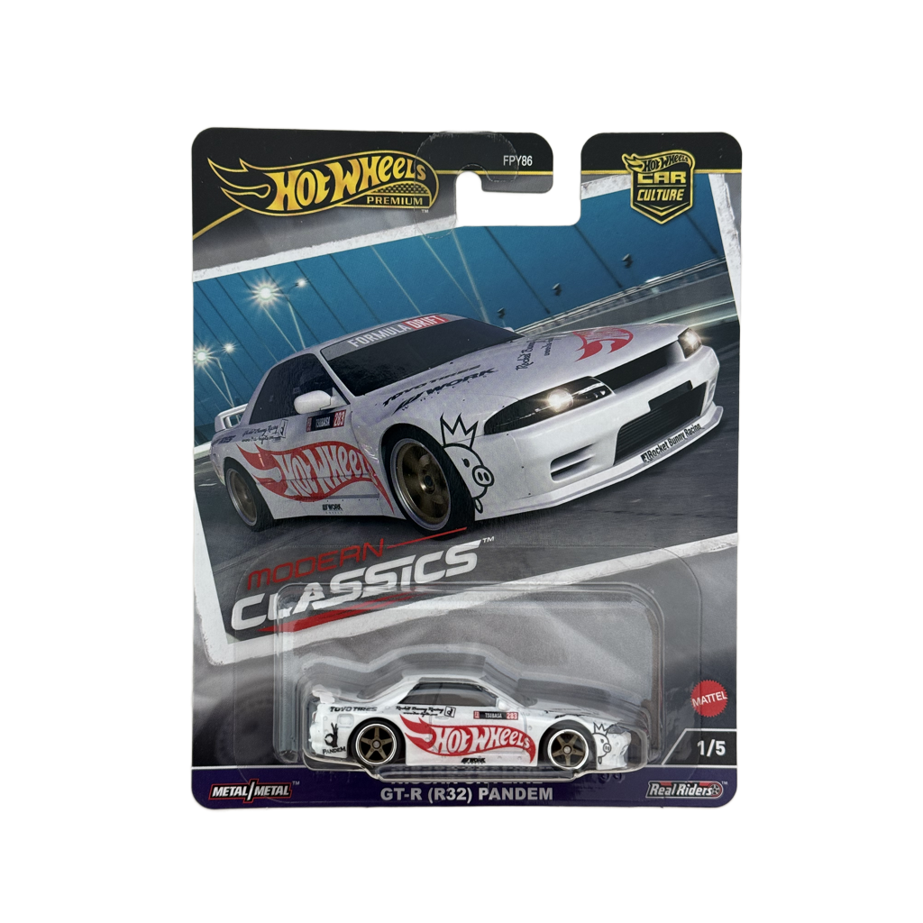 Hot Wheels Premium Modern Classics Nissan Skyline GT-R (R32) Pandem