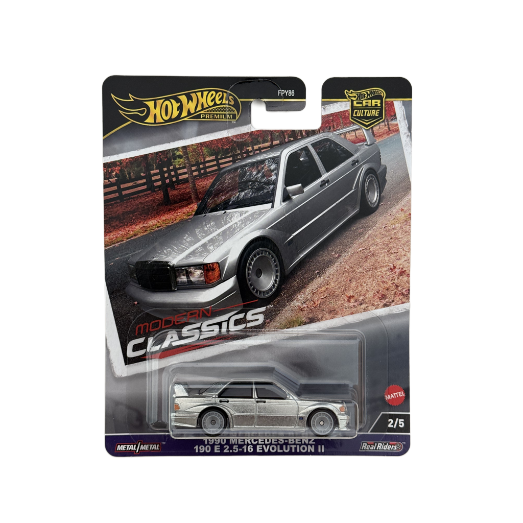 Hot Wheels Premium Modern Classics 1990 Mercedes-Benz 190 E 2.5-16 Evolution II