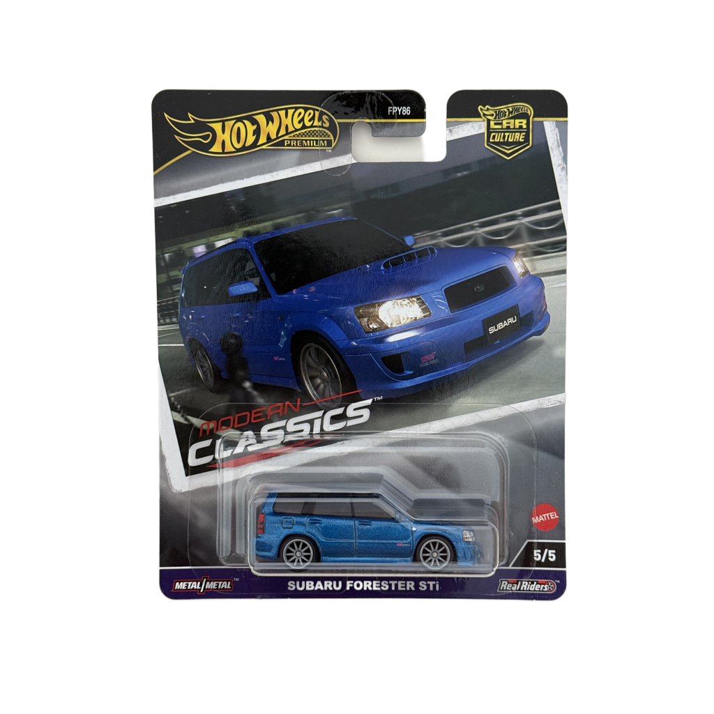 Hot Wheels Premium Modern Classics Subaru Forester STi