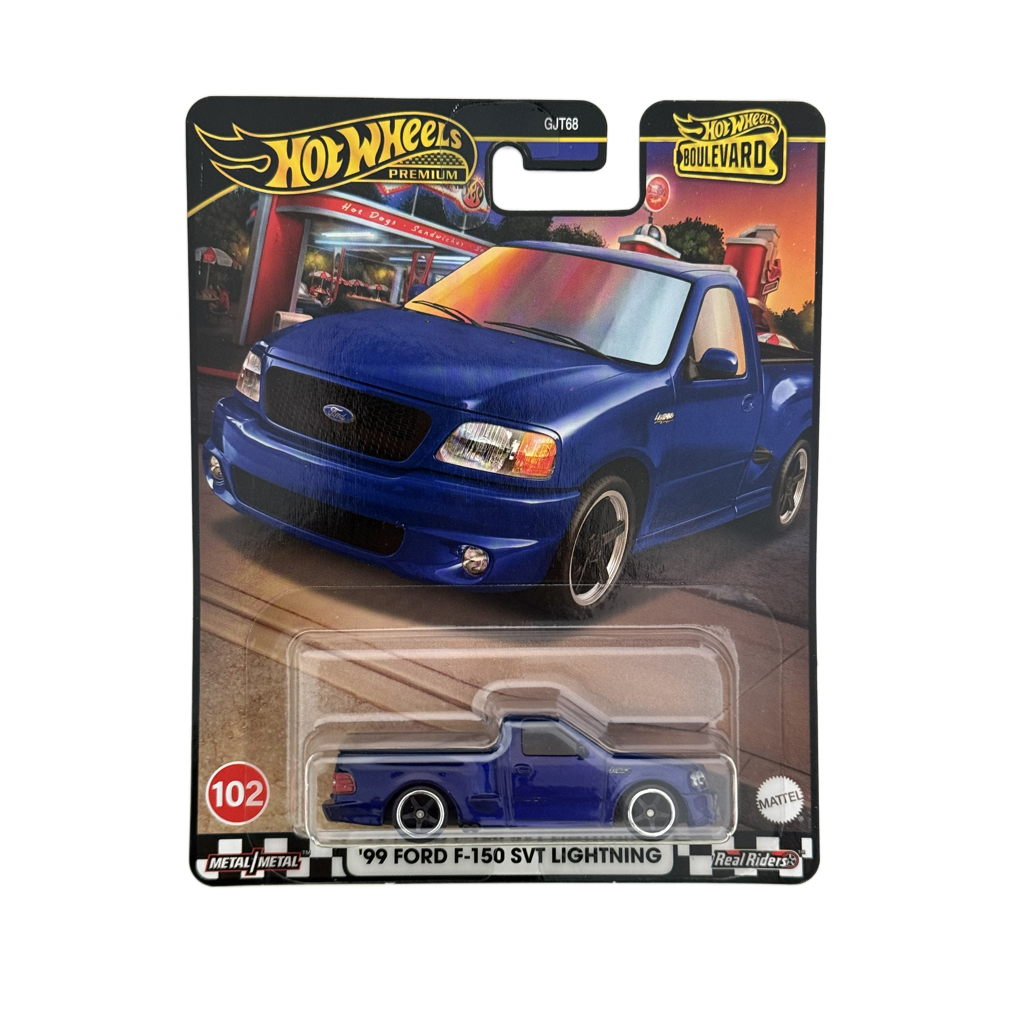 Hot Wheels Premium Boulevard '99 Ford F-150 SVT Lightning