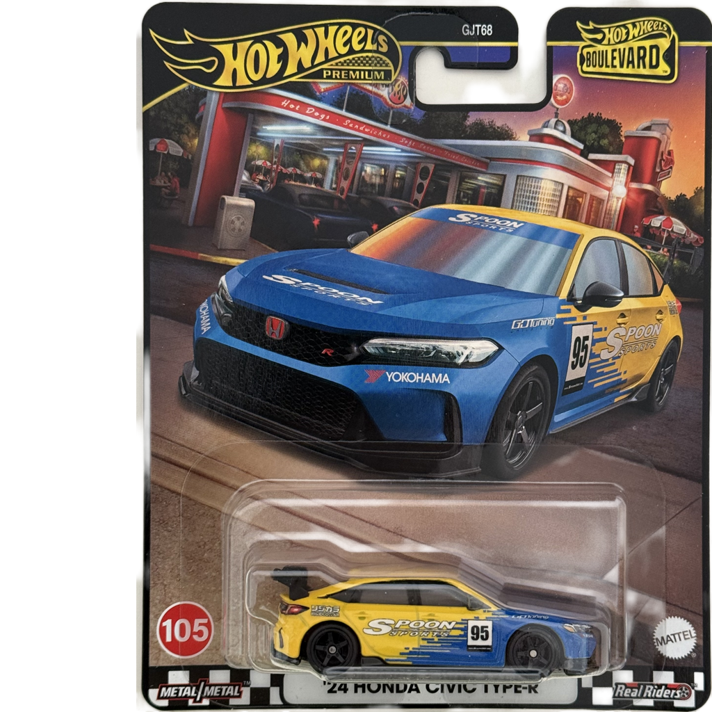 Hot Wheels Premium Boulevard '24 Honda Civic Type-R