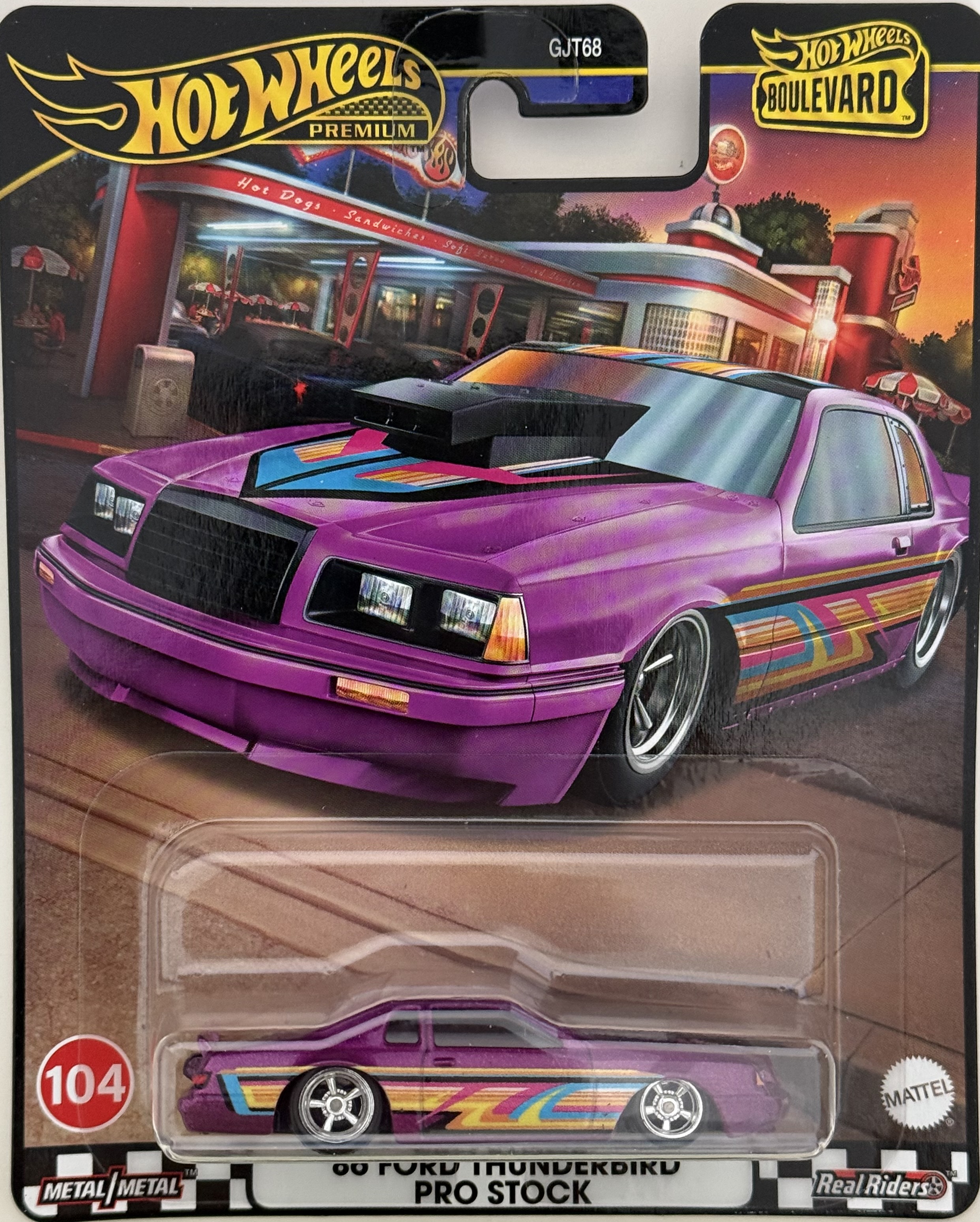 Hot Wheels Premium Boulevard '86 Ford Thunderbird Pro Stock