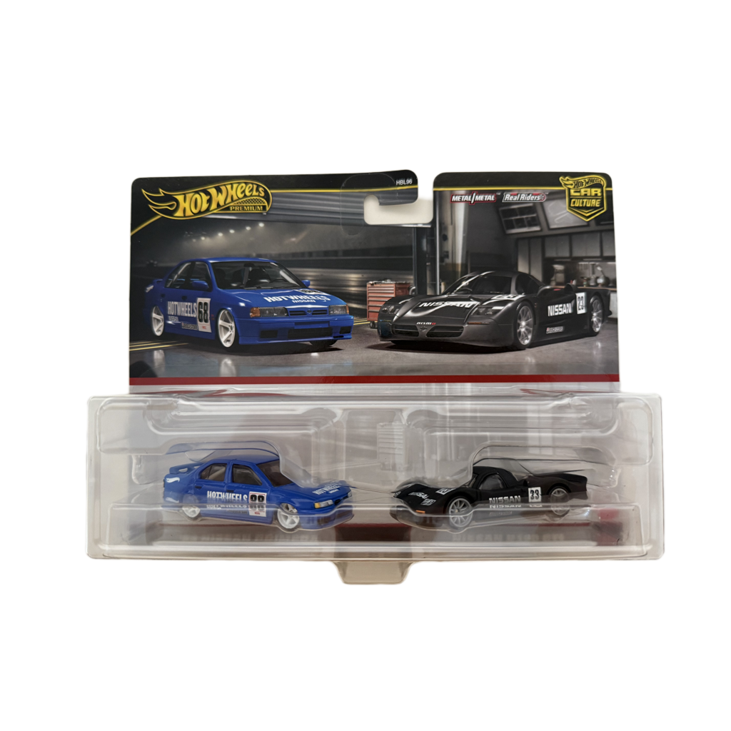 Hot Wheels Premium Two Pack '94 Nissan Primera / Nissan R390 GTi