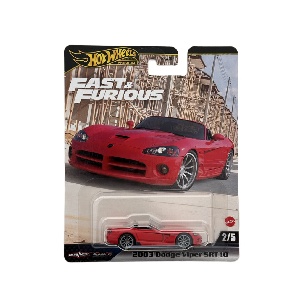 Hot Wheels Premium Fast & Furious 2003 Dodge Viper SRT 10