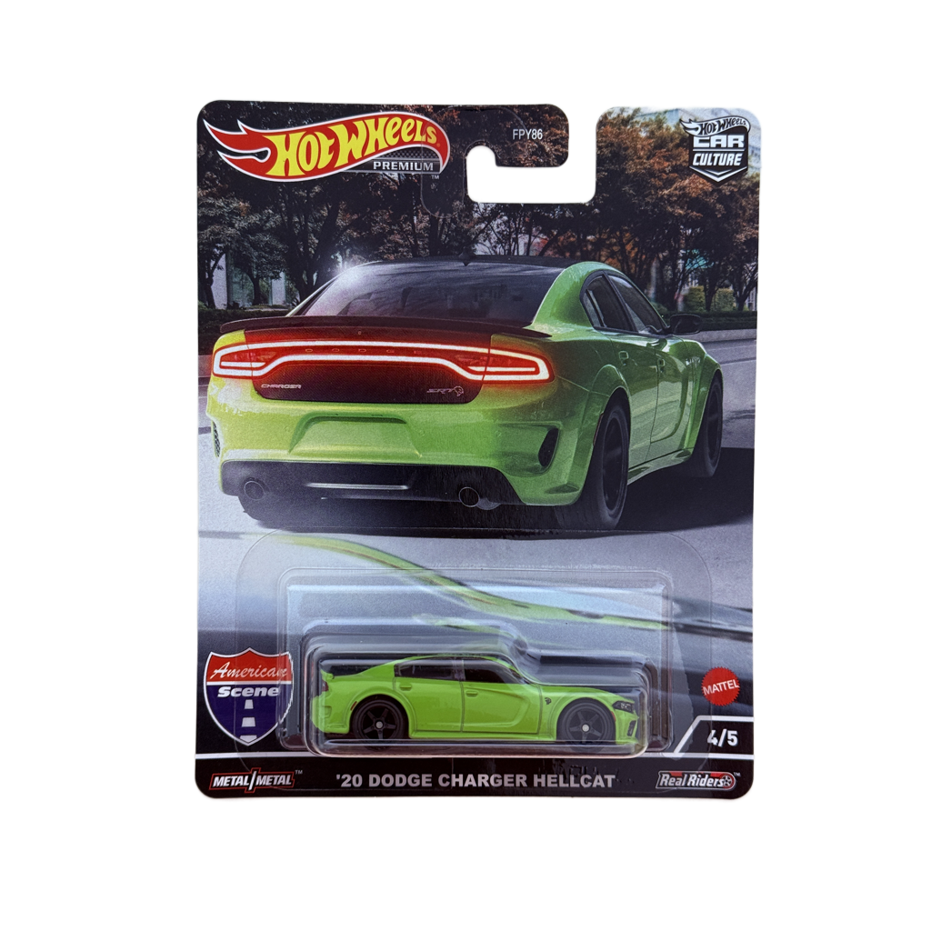 Hot Wheels Premium American Scene '20 Dodge Charger Hellcat