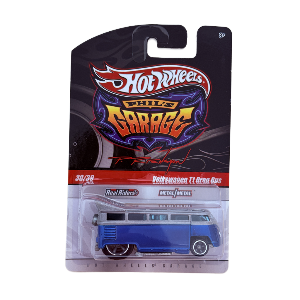 Hot Wheels Exclusive Signed Chase Phil's Garage Volkswagen T1 Drag Bus