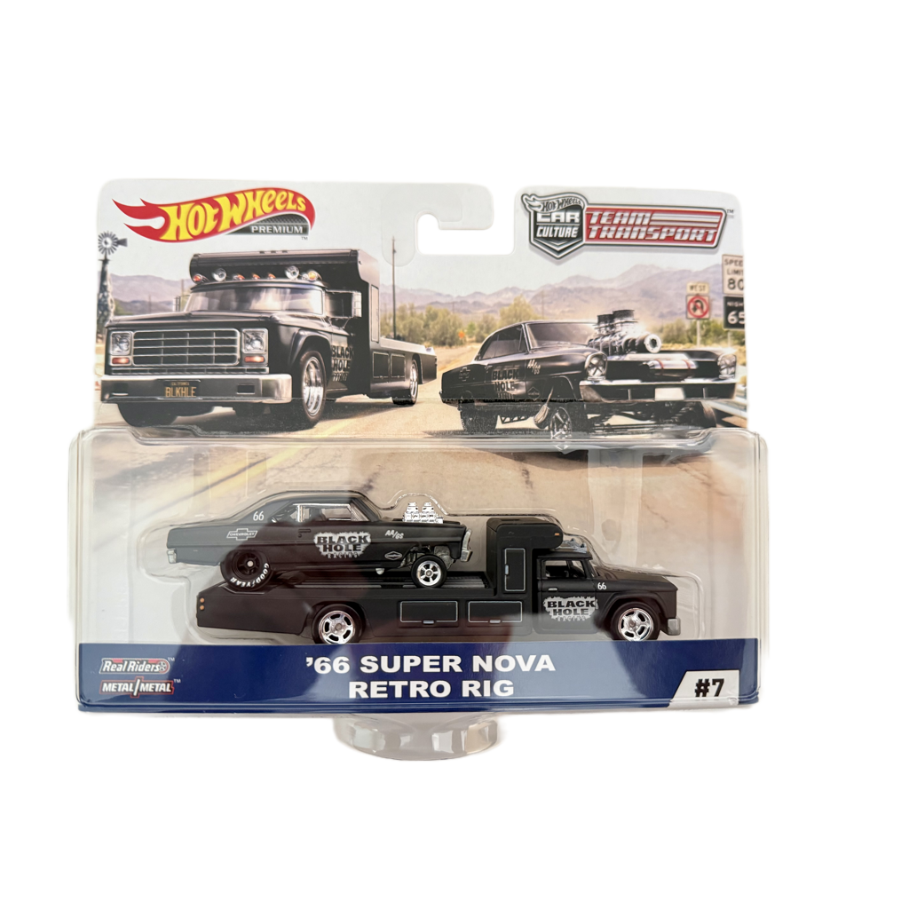 Hot Wheels Team Transport #7 '66 Super Nova / Retro Rig