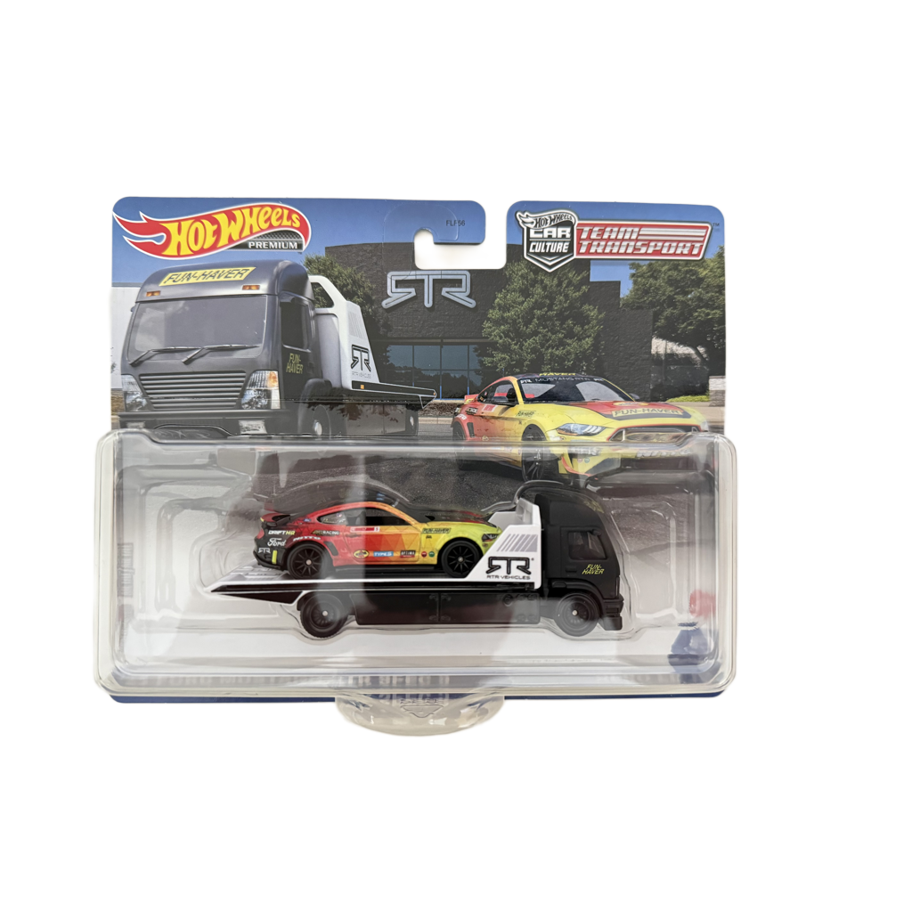 Hot Wheels Team Transport #50 '23 Ford Mustang RTR Spec 5 / Aero Lift