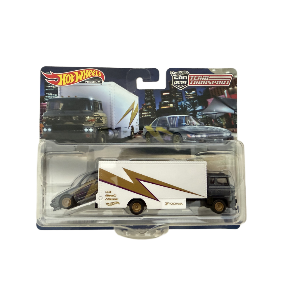 Hot Wheels Team Transport #52 Nissan Silvia (S13) / Sakura Sprinter