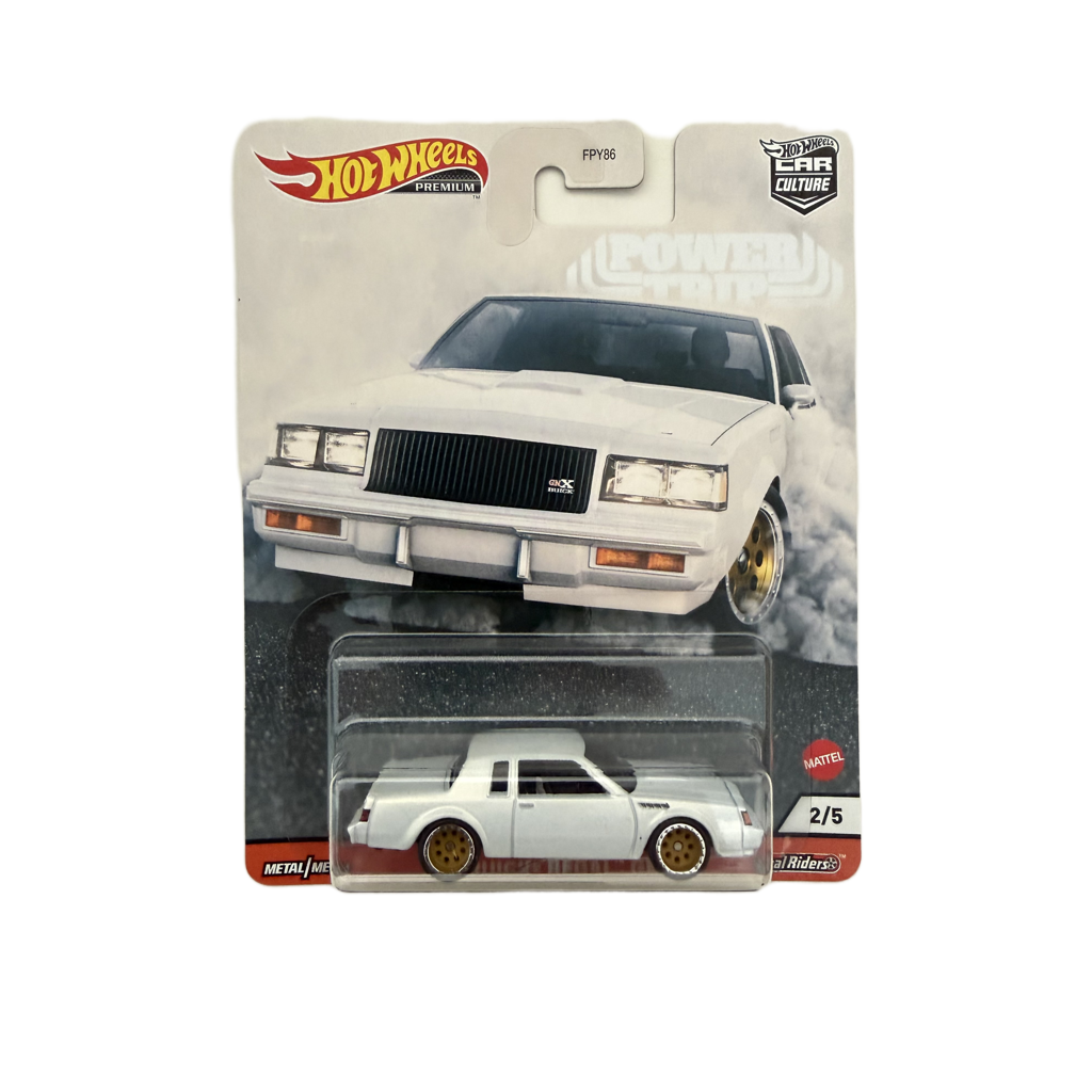 Hot Wheels Premium Power Trip '87 Buick Regal GNX