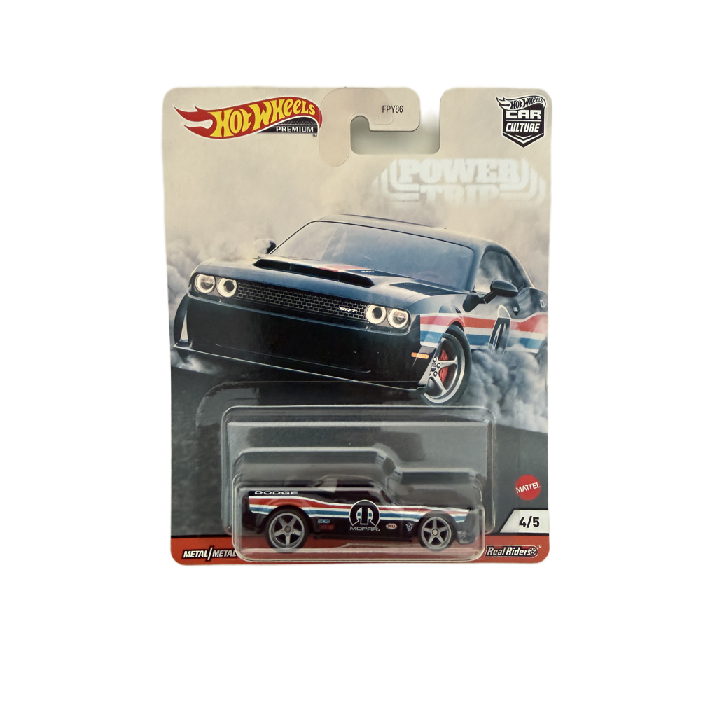 Hot Wheels Premium Power Trip Custom '18 Dodge Challenger SRT Demon