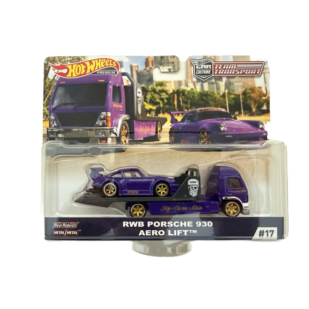 Hot Wheels Team Transport #17 RWB Porsche 930 / Aero Lift