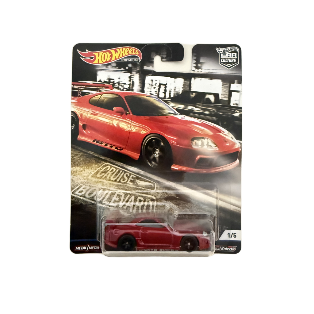 Hot Wheels Premium Cruise Boulevard Toyota Supra