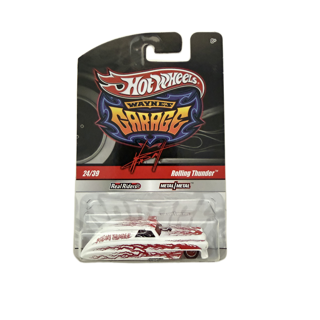 Hot Wheels Wayne's Garage Rollin' Thunder Signed Chase