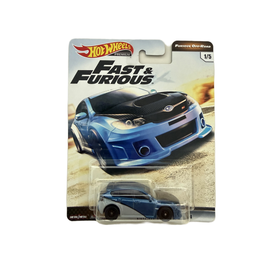 Hot Wheels Premium Fast & Furious Furious Off-Road Impreza WRX STI