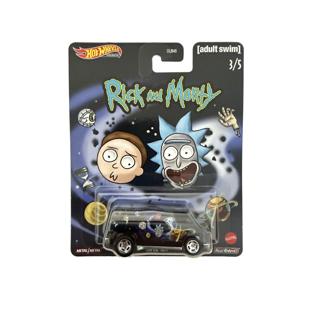Hot Wheels Premium Rick And Morty Adult Swim Super Van