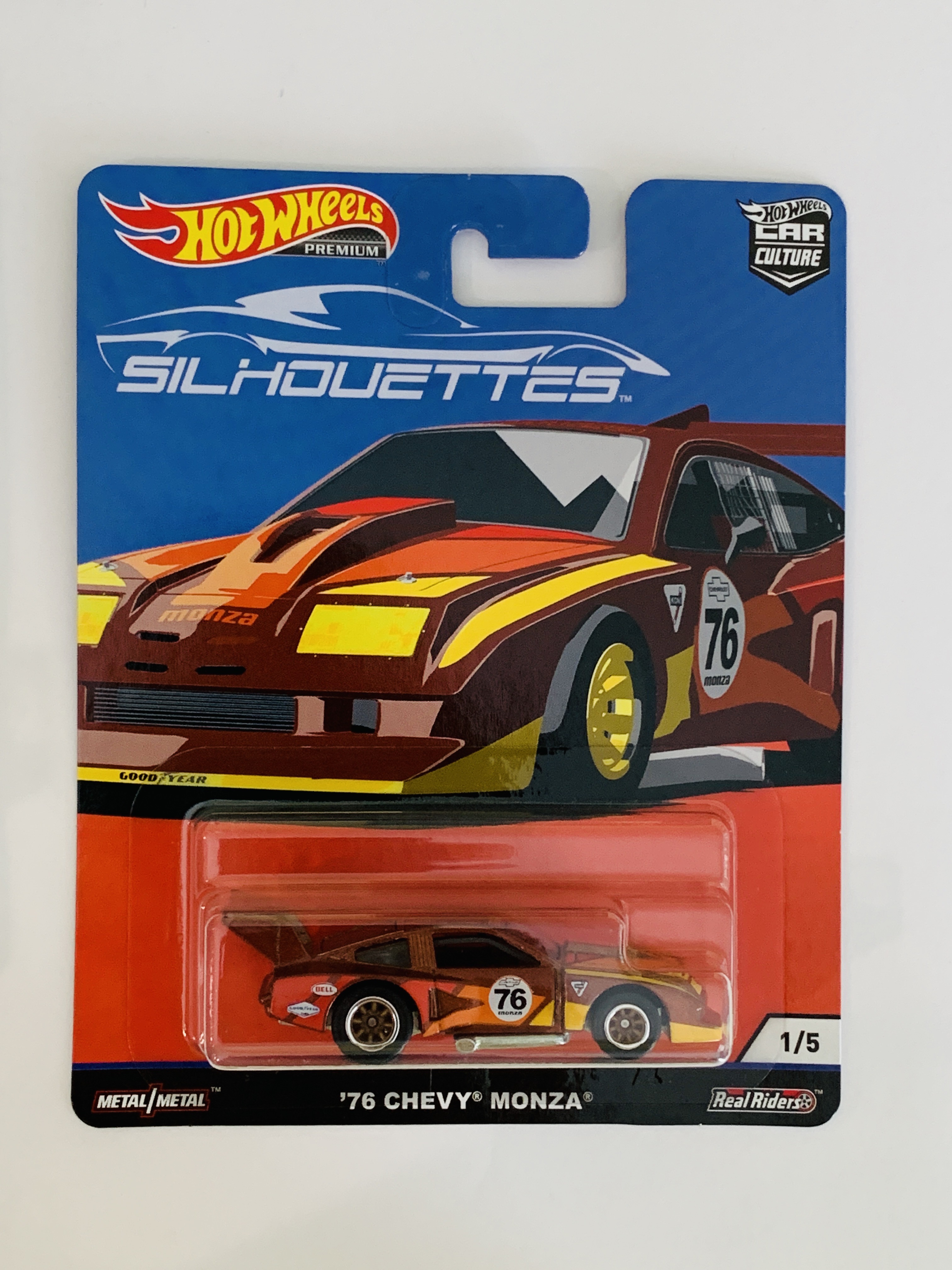 Hot Wheels Premium Silhouettes '76 Chevy Monza