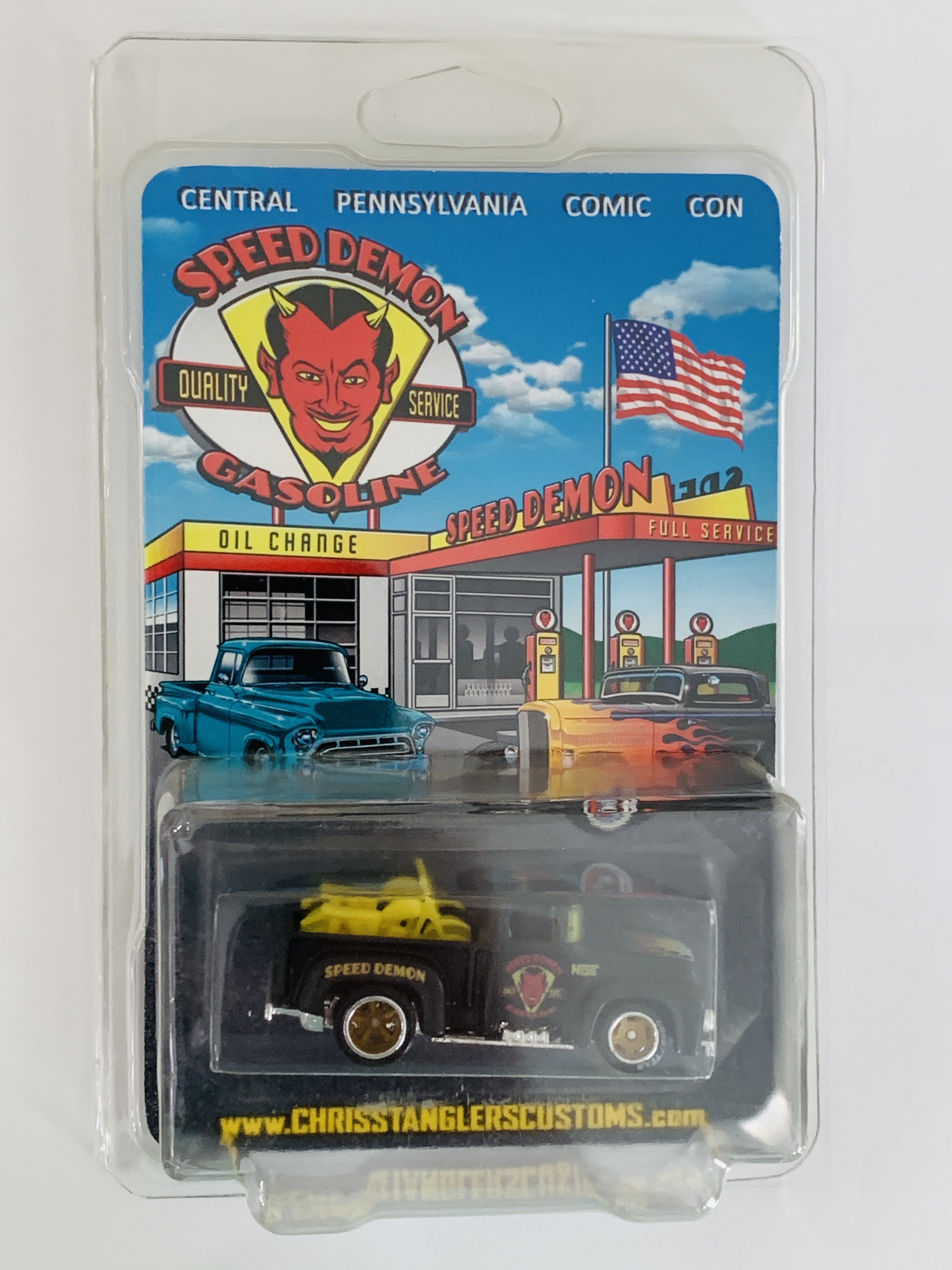 Hot Wheels Central Pennsylvania Comic Con Chris Stangers Customs Good Ol' Pick-Um-Up Truck