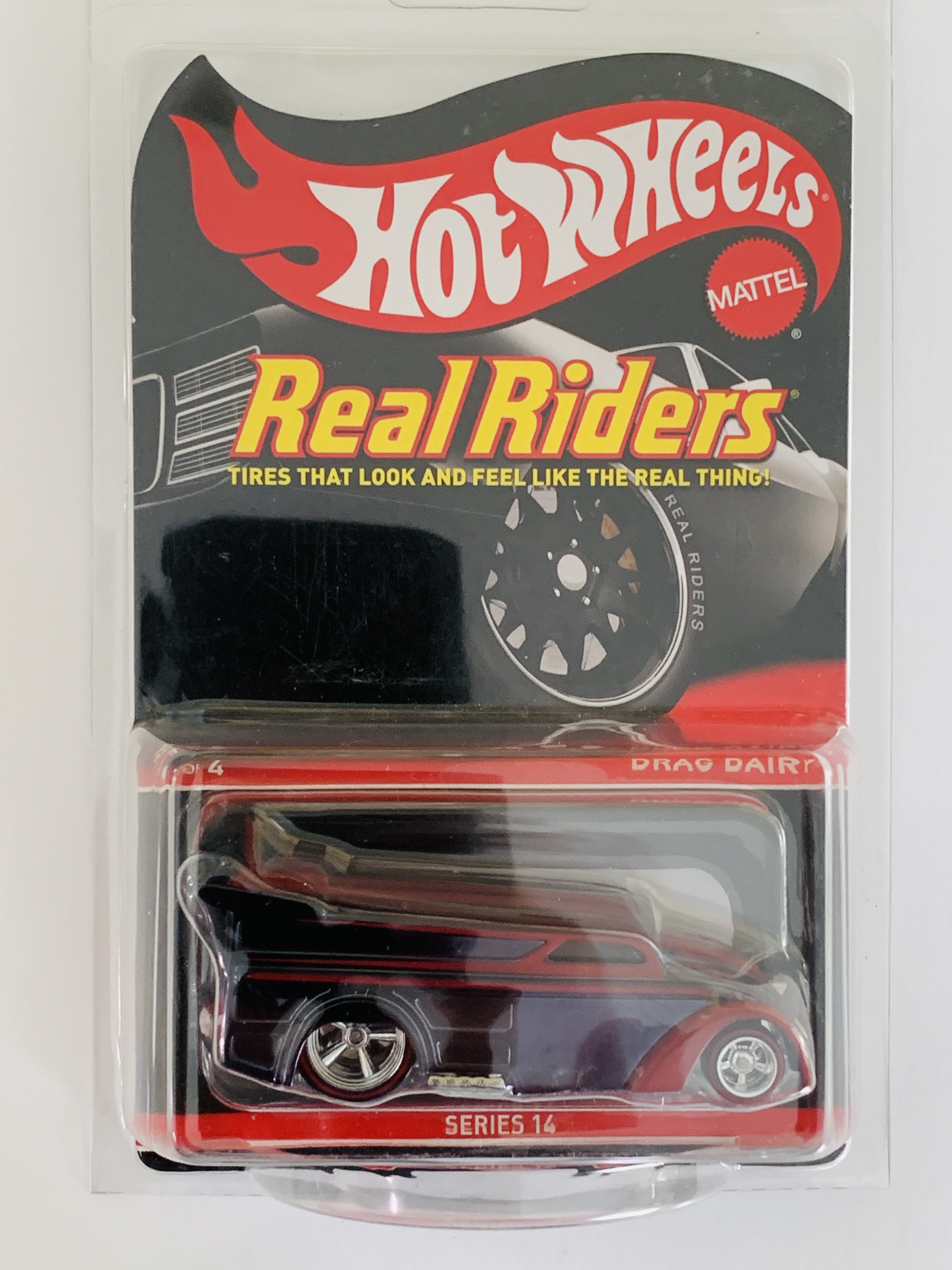 Hot Wheels Redline Club Real Riders Drag Dairy - 6000 Produced