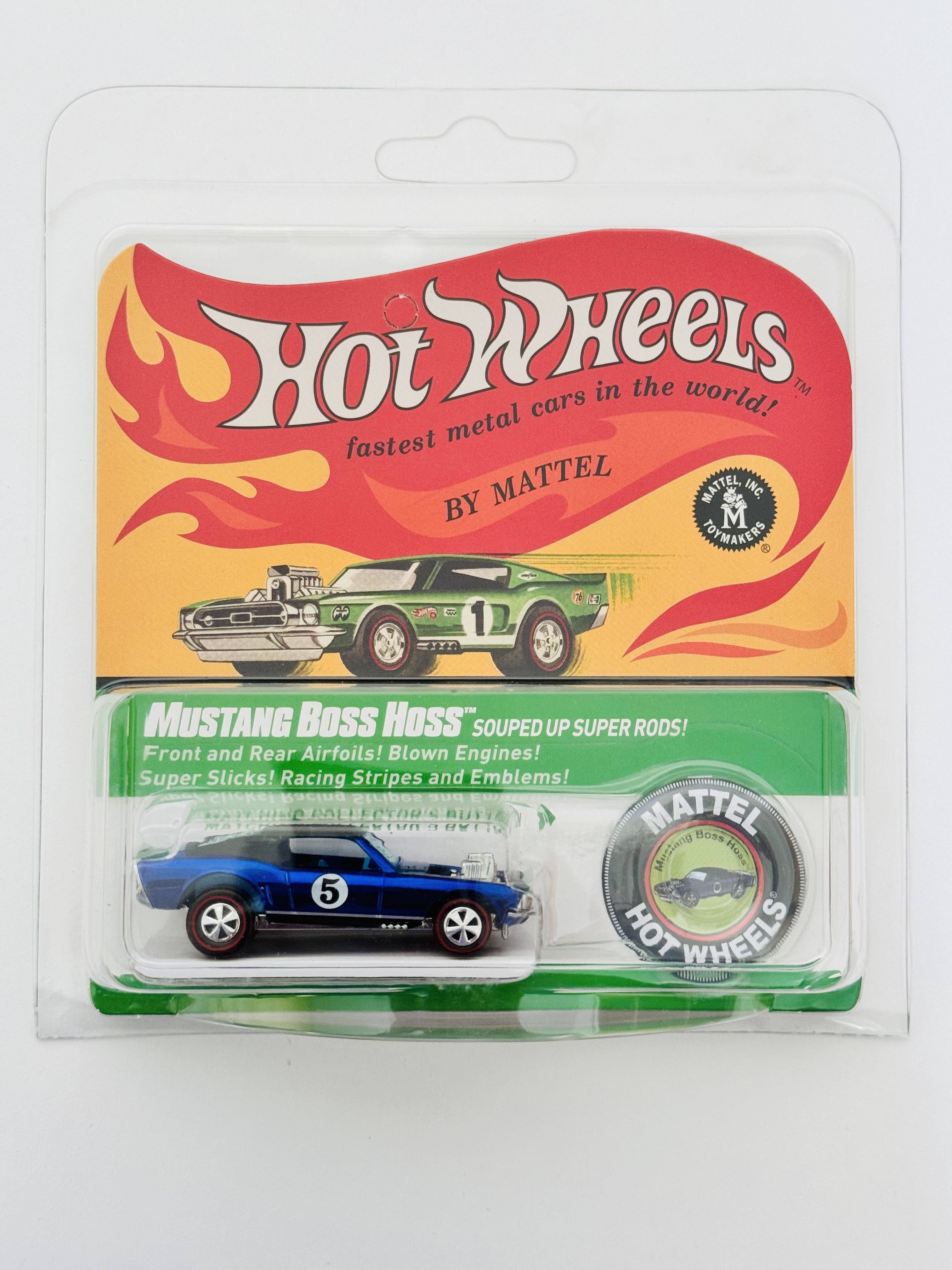 Hot Wheels Redline Club The Spoilers Mustang Boss Hoss - 8000 Produced