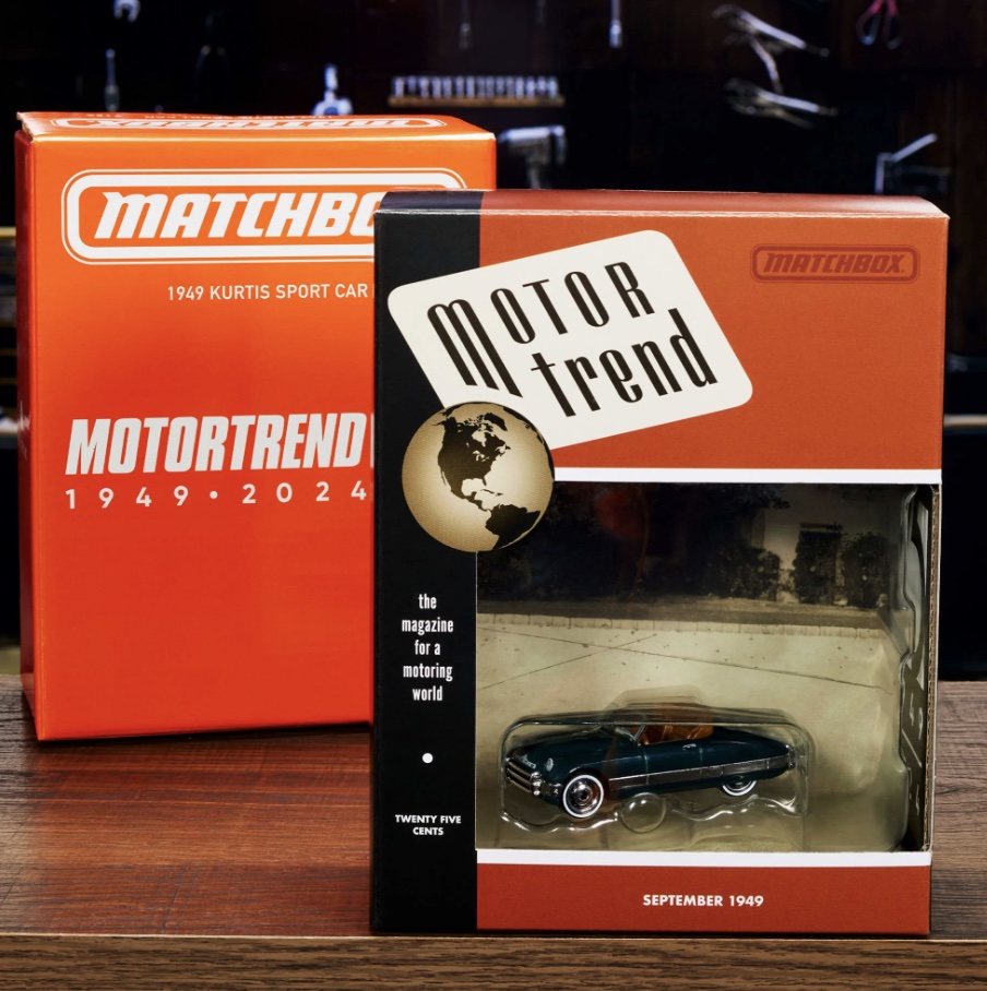 Matchbox Collectors Motortrend 75th Anniversary 1949 Kurtis Sport Car