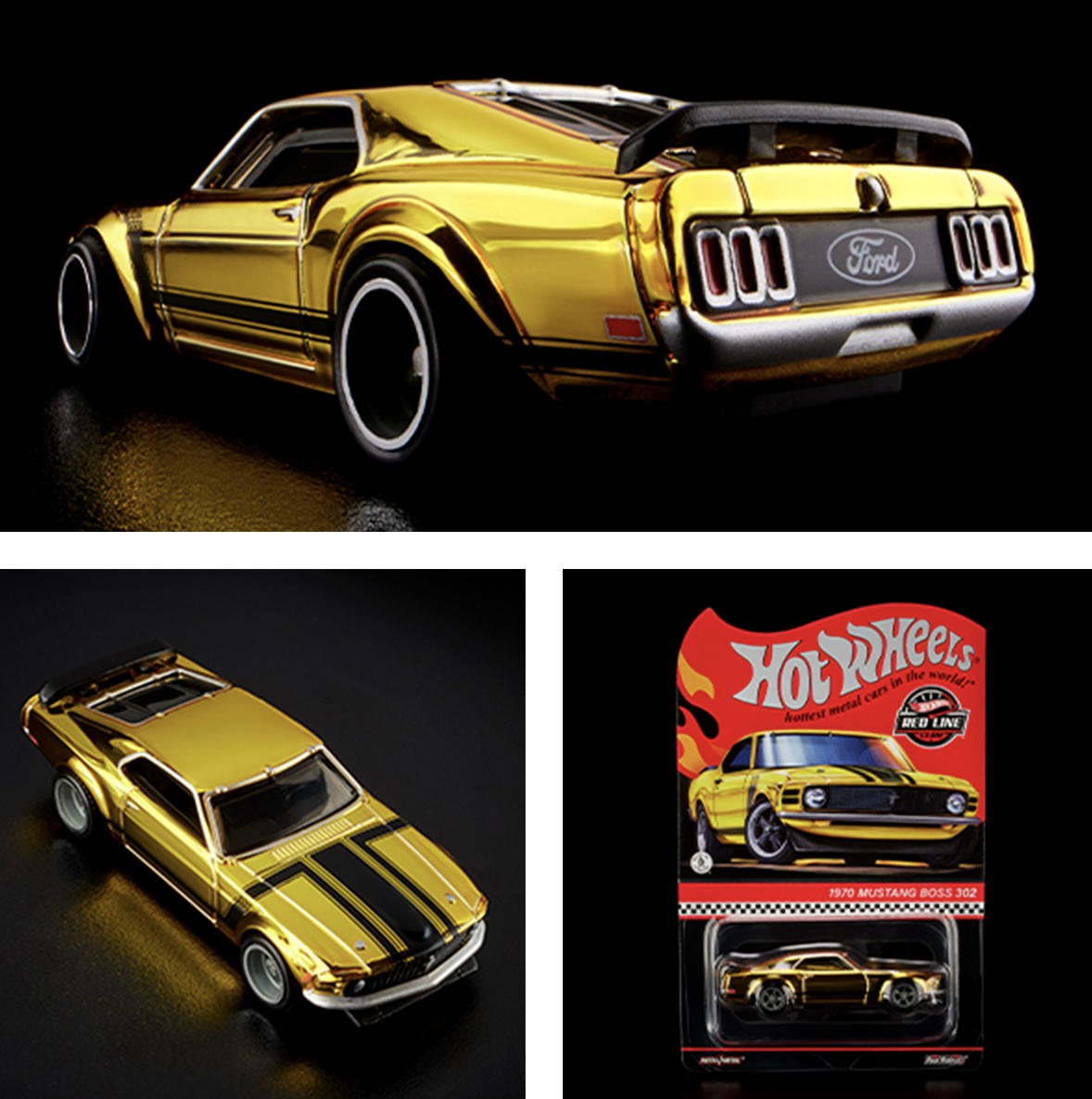 Hot Wheels  Redline Club 1970 Mustang Boss 302