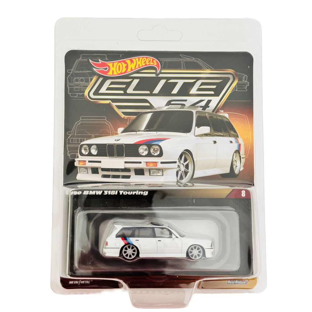 Hot Wheels Redline Club Elite 64 1990 BMW 318i Touring