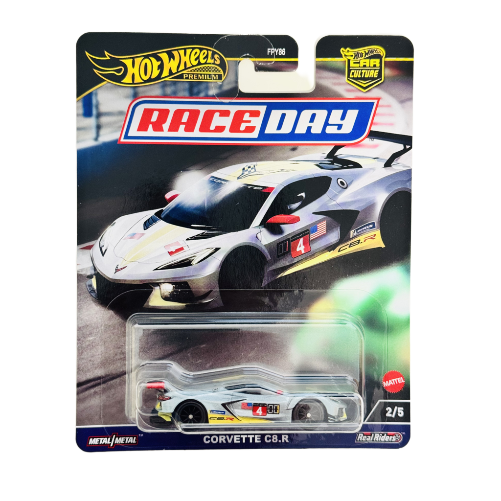 Hot Wheels Premium Race Day Corvette C8.R