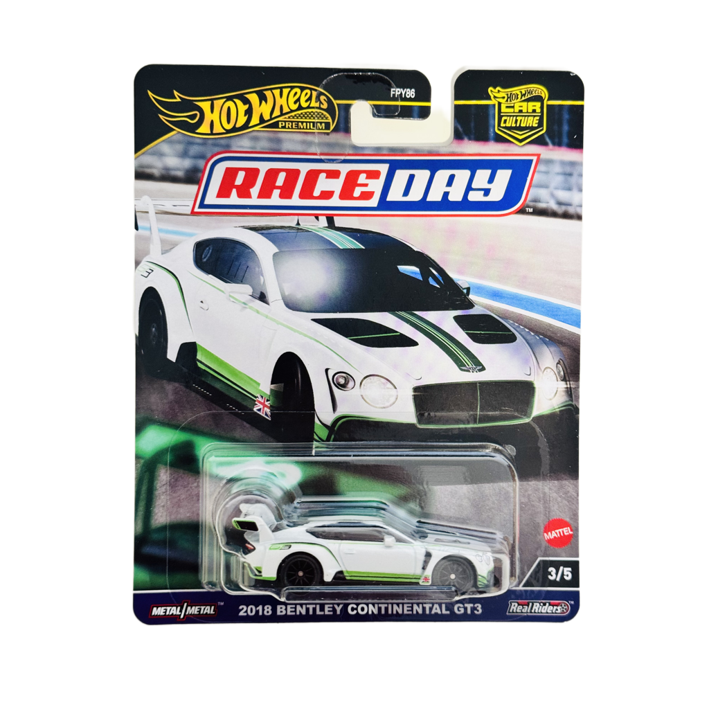 Hot Wheels Premium Race Day 2018 Bentley Continental GT3