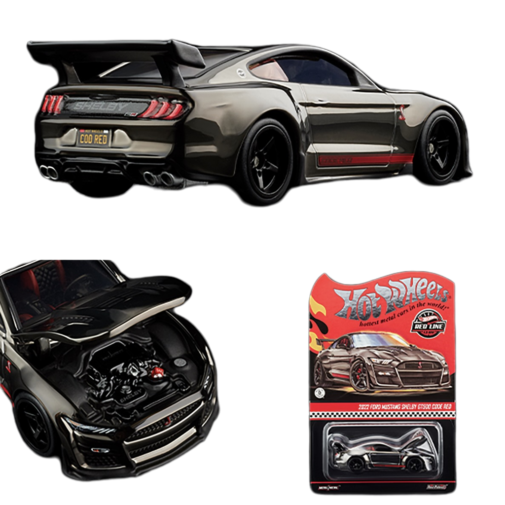 Hot Wheels RLC 2022 Ford Mustang Shelby GT500 Code Red