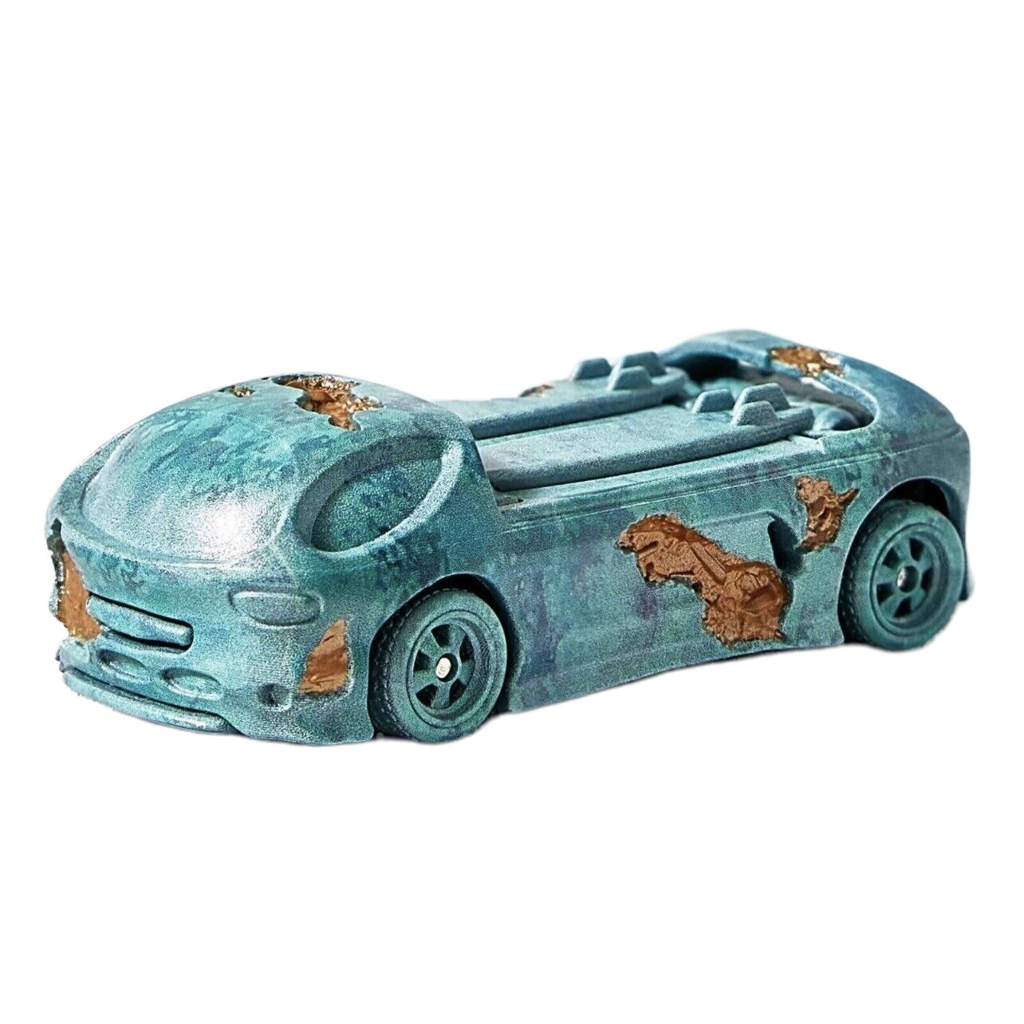 Hot Wheels Mattel Creations Daniel Arsham Studios Eroded Deora II